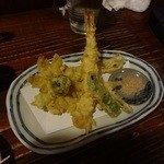 新橋ときそば - 天ぷら盛り合わせ