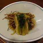 新橋ときそば - 根みつばおひたし