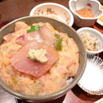 ゆうき丸 西新宿店 - 五色納豆丼￥1050