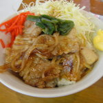 阿波家 - 豚しょうが焼丼・セット注文で２５０円