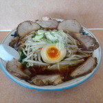 旭川ラーメン ゆーから - 正油野菜チャーシューメン（大盛り）