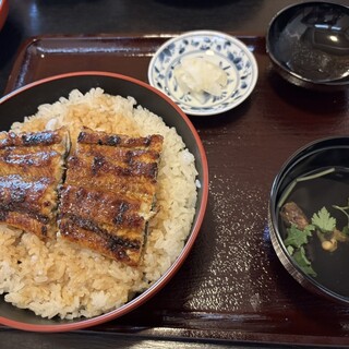 川常 - 料理写真:まむし　2750円+ご飯大盛り100円