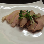 菜香餃子房 - 鶏肉の塩漬け（350円）