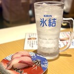 宇和島グルメ寿司 すしえもん - 活〆ぶり、キリン氷結無糖レモン メガ！！
