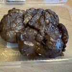 唐十 - 料理写真:鶏きも煮436円。 甘く炊いた生姜風味で味付け肝煮です。
