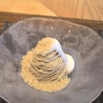 モンブランスタイル - メレンゲ　モンブラン