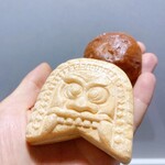 松鶴園 - 料理写真:鬼面瓦もなか＆味噌まんじゅう