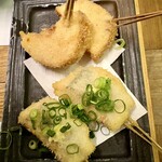 串かつと豆皿ひとしな - 