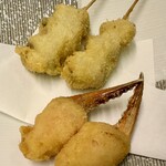 串かつと豆皿ひとしな - 