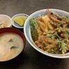 秋月そば - 味噌天丼