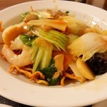 久香居 - 堅焼きそばセット：700円