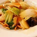 久香居 - 堅焼きそばセット：700円