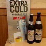 寿司処 裕喜 - ビール（EXTRA COLD、ノンアルコール、中瓶）