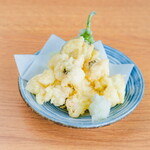 囲炉裏食堂うずしお - 淡路島鱧の天ぷら