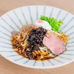 囲炉裏食堂うずしお - 汁無し坦々麺