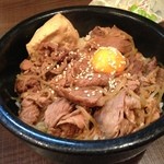 Karubi Tei - 牛すき焼き丼