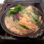 Yamachou Kuro Udon - 鍋焼きうどん