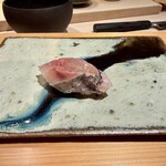 鮨 つぼみ - 鯵(島根どんちっち)
