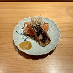 鮨 つぼみ - ときしらず　皮目炙り