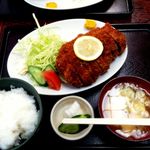 Iwata - とんかつ定食(1500円)