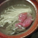 葵寿司 - さっと湯通しして・・