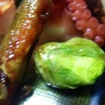 葵寿司 - そら豆、モロコ甘露煮