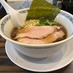 らーめん 稲荷屋 - 醤油ラーメン太麺　1,000円