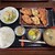 めんどり屋 - 料理写真:三色からあげ１０００円　ごはん大盛り５０円
