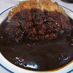 黒いカツカレー