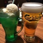 HIRO - クリソとビール(^O^)