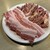 地鶏食堂 - 料理写真:豚バラ７００円　首肉（種鶏せせり）７００円