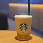 スターバックスコーヒー - ドリンク写真:バナナアフォガードフラペチーノ(無脂肪乳)@税込700円