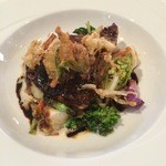 レストランボンテ - メインの魚料理（ソイメバル）