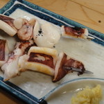 喜多八 - つい頼んでしまった「いか焼」です。