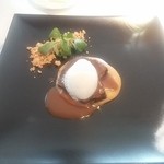 アンティカ オステリア デル ポンテ - メイン①　和牛ランプ肉をバローロでじっくりと煮込んだブラザート