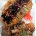 ほっともっと - コンビ弁当（大盛り）　￥540円　　　2015/3月