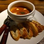 北参道 LA CAVE - ［１回目］赤海老のビスク(850円)