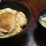 ひばり食堂 - ミニかつ丼