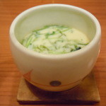 とんがらし - つき出し、茶碗蒸し