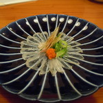 とんがらし - 目板カレイうす造り