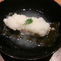 神楽坂 坂の花 - 白甘鯛の酒蒸し