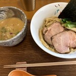 ラーメン イッケン - 6月の限定麺鶏白湯醤油つけ麺1100円税込！