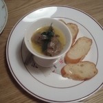 Ristorante SHIKAZAWA - いわい鶏砂肝～