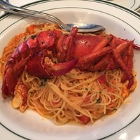 ウルフギャング・ステーキハウス 六本木 - 本日のパスタ（オマール海老のトマトソース）