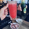 肉食べ放題BBQビアガーデン - トマトハイと瓶のビール