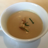 フランス料理 ル・クール - 新玉ねぎのポタージュ
