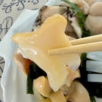 もりや商店 - おこのみ定食のつぶリフト
