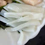 もりや商店 - おこのみ定食のいか(一盛)