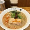 伊蔵八味噌らーめん - 三種のラー油の味噌ラーメン1200円