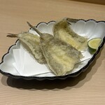 鮨 銀座おのでら - 追加　はぜ　天ぷら
